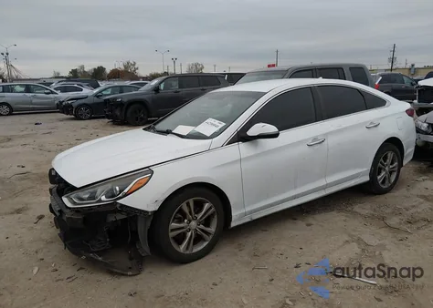 2018 Hyundai Sonata Sel z USA, uszkodzony, nr VIN 5NPE34AF9JH642549